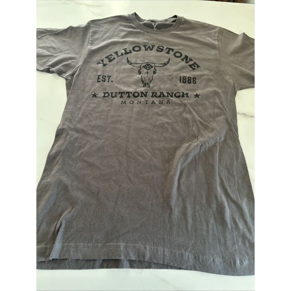 YELLOWSTONE DUTTON RANCH MONTANA T SHIRT OFFICIAL‎ LICENSE T SHIRT Med